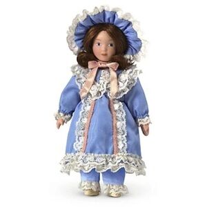 American Girl Doll Retired Nellie O’Malley Lydia Porcelain Doll with Box